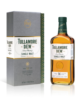 Tullamore Dew 14 Jahre Single Malt mit '4 Cask Finish' gelauncht