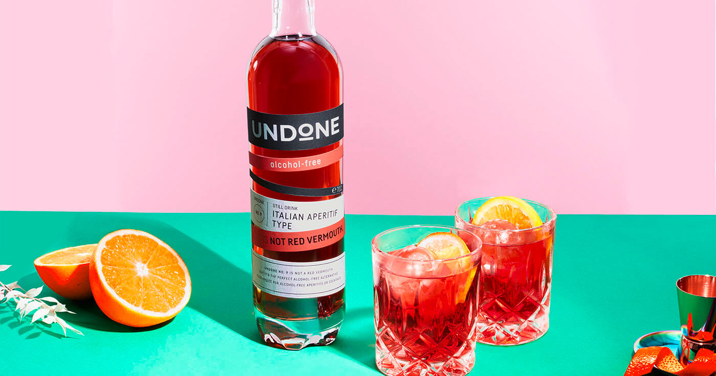 „No. 9 Italian Aperitif Type“: Undone führt neue alkoholfreie Spirituosen-Alternative ein