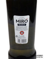 Miró Vermut Blanco Rückseite Etikett