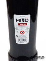 Miró Vermut Rojo Rückseite Etikett