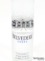 Belvedere Vodka Vorderseite Etikett