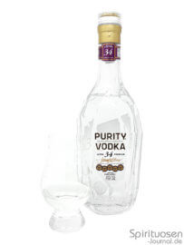 Purity Ultra 34 Glas und Flasche
