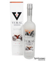 Vural Vodka Verpackung und Flasche