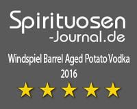 Windspiel Barrel Aged Potato Vodka 2016 Wertung