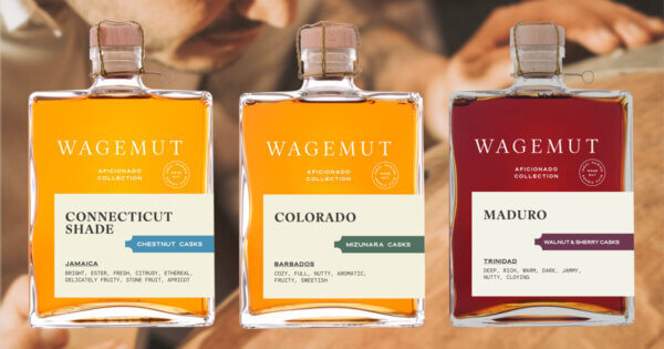 das Foto zeigt die dreiteilige Wagemut Aficionado Collection