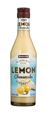 Warninks Lemon Cheesecake Likör vor Launch in Deutschland
