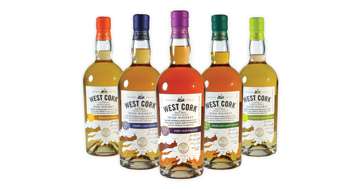 Fünfteilig: West Cork Distillers enthüllen neue Cask Finish Collection