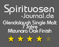 Glendalough Single Malt 7 Jahre Mizunara Oak Finish Wertung