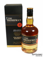 The Irishman Founder's Reserve Verpackung und Flasche
