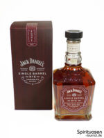 Jack Daniel's Single Barrel Rye Verpackung und Flasche
