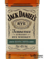 Jack Daniel's Tennessee Rye Vorderseite Etikett