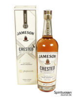 Jameson Crested Verpackung und Flasche
