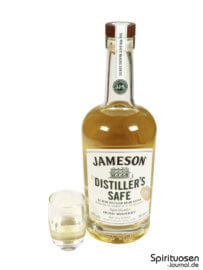 Jameson Distiller's Safe Glas und Flasche