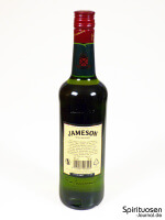 Jameson Irish Whiskey Rückseite