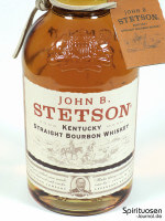 John B. Stetson Bourbon Vorderseite Etikett