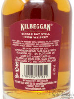Kilbeggan Single Pot Still Rückseite Etikett