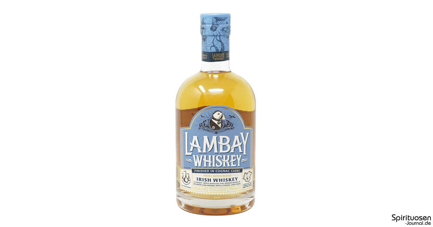 Lambay Blended Irish Whiskey im Test: Zartes Duett mit Cognac