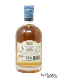 Lambay Blended Irish Whiskey Rückseite Lambay Blended Irish Whiskey Rückseite