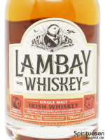 Lambay Single Malt Irish Whiskey Vorderseite Etikett