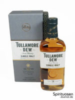 Tullamore D.E.W. 14 Jahre Verpackung und Flasche