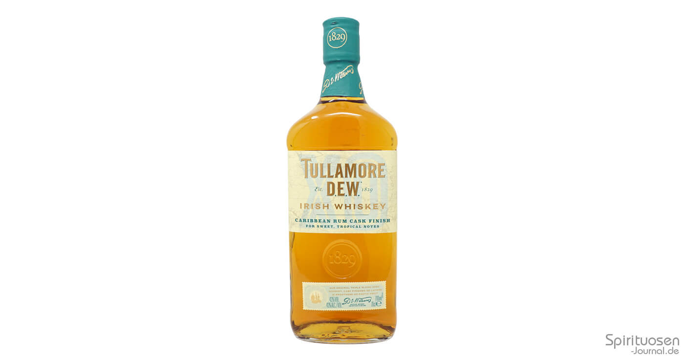 Tullamore D.E.W. XO Caribbean Rum Cask Finish im Test: Karibisches Flair