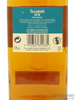 Tullamore D.E.W. XO Caribbean Rum Cask Finish Rückseite Etikett