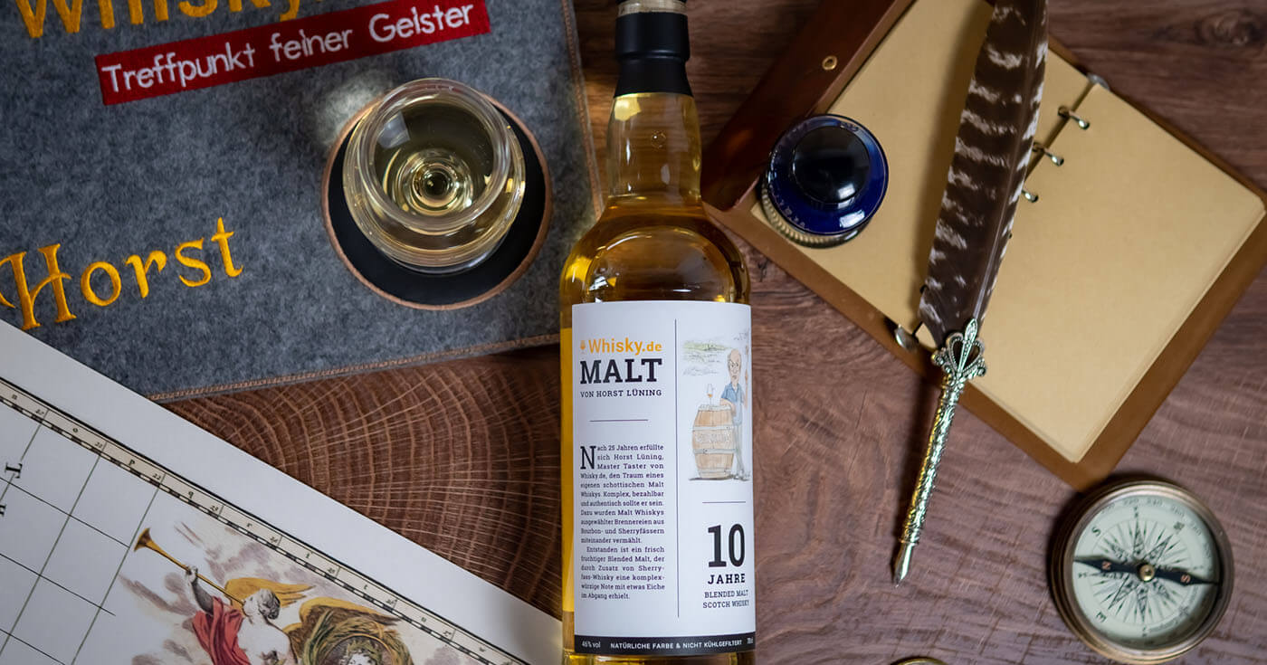 Für Fans und Genießer: Whisky.de launcht Malt von Horst Lüning