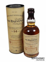 The Balvenie Caribbean Cask 14 Jahre Verpackung und Flasche