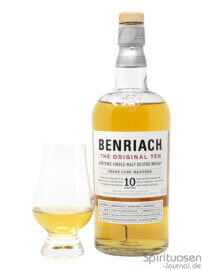 BenRiach The Original Ten Glas und Flasche