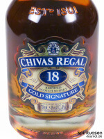 Chivas Regal 18 Jahre Vorderseite Etikett