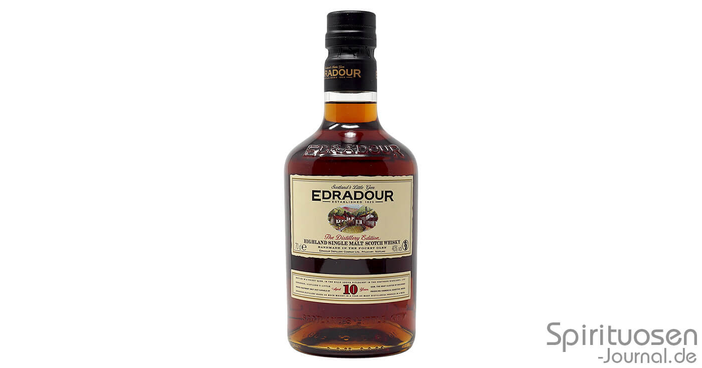 Edradour 10 Jahre im Test: Sherrybombe aus den Highlands