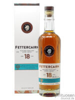 Fettercairn 18 Jahre Verpackung und Flasche