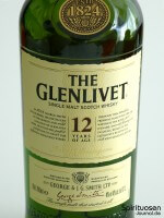 The Glenlivet 12 Jahre Vorderseite Etikett