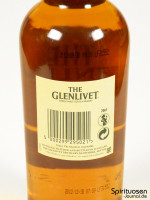 Glenlivet 15 Jahre French Oak Rückseite Etikett