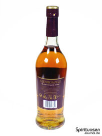 Glenmorangie Lasanta 12 Jahre Rückseite