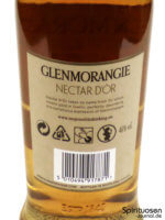 Glenmorangie Nectar d'Or Rückseite Etikett