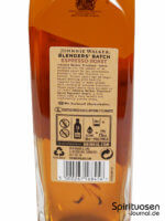 Johnnie Walker Blenders' Batch Espresso Roast Rückseite Etikett