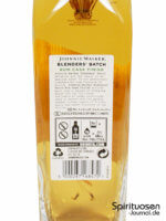 Johnnie Walker Blenders' Batch Rum Cask Finish Rückseite Etikett