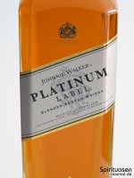 Johnnie Walker Platinum Label 18 Jahre Vorderseite Etikett