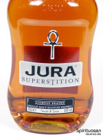 Jura Superstition Vorderseite Etikett