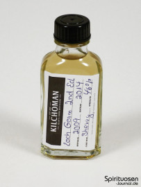 Kilchoman Loch Gorm 2014 Probenflasche