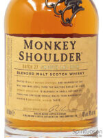 Monkey Shoulder Vorderseite Etikett