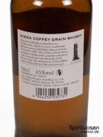 Nikka Coffey Grain Rückseite Etikett