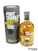 Port Charlotte Scottish Barley Verpackung und Flasche