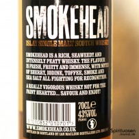 Smokehead Islay Single Malt Etikett