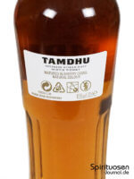 Tamdhu 10 Jahre Rückseite Etikett