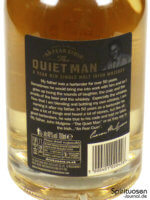 The Quiet Man 8 Jahre Rückseite Etikett