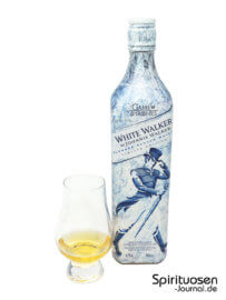 White Walker by Johnnie Walker Glas und Flasche