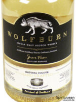Wolfburn Northland Vorderseite Etikett