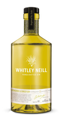 Markteinführung des Whitley Neill Lemongrass & Ginger Gin